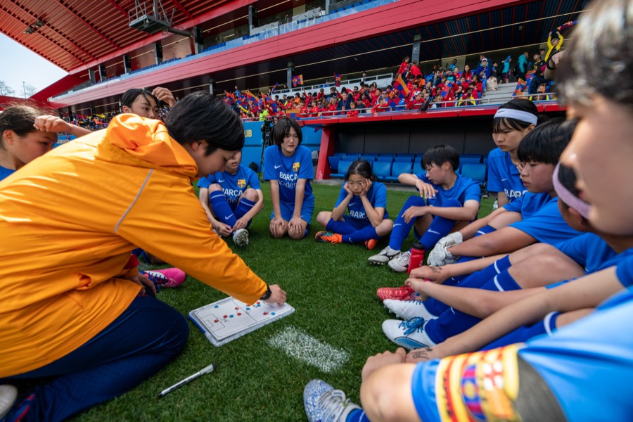 BARÇA Academy World Cupの様子